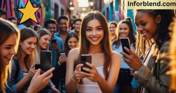 Influencer creating bold and unfiltered content for social media.