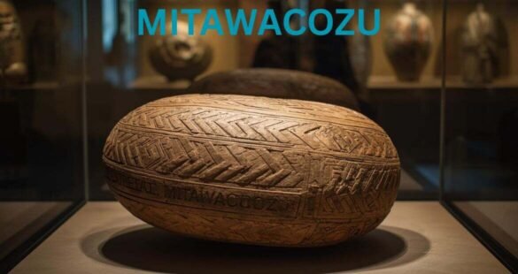 Old mitawacozu preserved in a museum setting, symbolizing heritage and sustainability.
